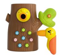 Giocattolo magnetico per picchio, gioco magnetico di alimentazione per uccelli - Giocattoli di apprendimento sensoriale con abilità motorie fini - Gioco di alimentazione per picchio, giocattolo