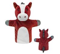 Giocattolo marionetta a mano peluche animale da giocattolo | Marionetta a mano morbida interattiva per ragazzi ragazze adolescenti giovani compleanno festa Natale cavallo