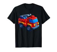 Giocattolo Master Builder Fire Truck Brick Builders Maglietta
