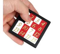 Giocattolo matematico educativo precoce Sviluppo per bambini Puzzle in plastica da 1 a 15 numeri Giocattolo per bambini Puzzle scorrevole Giocattolo Gioco di logica da 15 piastrelle