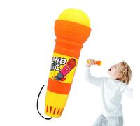 Giocattolo microfono senza batteria - eco 18,5 cm, microfono a cambio di voce in, divertente macchina per bambini con suono vibrante eco | Party Noise Maker per ragazzi e ragazze