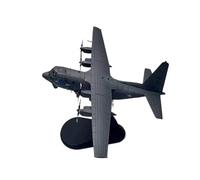 Giocattolo Miniatura 1/200 Per Aereo Da Attacco Da Combattimento Aereo AC-130U In Metallo Pressofuso AC130 Modello Di Aereo Militare In Lega Con Supporto Da Collezione Regalo Da Esposizione(Gray2)
