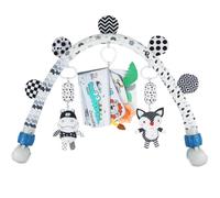 Giocattolo mobile dell'arco del bambino di attività di viaggio, giocattoli neri e bianchi della culla (Fattoria)