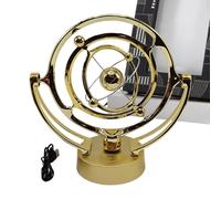 Giocattolo Mobile Perpetuum - Anello Intermedio Magnetico Per PC 23,5x10,5 Cm | Gadget Giocattolo Da Scrivania Per Fisica Scientifica | Dispositivo Per Scienze Cinetiche Della Terra Ispirato Alla Terr