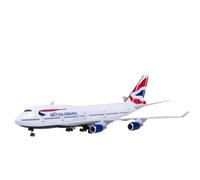 Giocattolo modello di aereo in scala 47 cm per B747 British Airways con luci e ruote 1 150 pressofuso in resina finito Playkit(No lights)