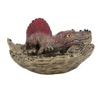 Giocattolo Modello di di Dinosauro Modello Cucciolo Altamente Simulato per Bambini di età Superiore a 3 Anni Materiale Plastico (Tana dei cuccioli di Spinosauro)