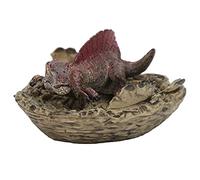 Giocattolo Modello di Dinosauro con Consistenza Forte e Buona Sensazione Al Tatto - Incoraggia L'apprendimento dei Dinosauri e degli Animali Preistorici (Tana dei cuccioli di Spinosauro)