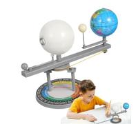 Giocattolo modello Terra Sole Luna - 1 unità Sussidi didattici | Kit educativi per scienze astronomiche ad alta resistenza per bambini Bambini Ragazze Ragazzi Bambino Scuola a casa Attrezzatura