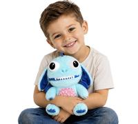 Giocattolo morbido per bambini Worry Monster tasca con zip bocca peluche...