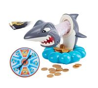 Giocattolo Morso Di Squalo - Gioco Da Tavolo Interattivo Per Famiglie Con Morso | Giocattolo Multiplayer Per Bambini Adulti | Appuntamento Picnic Spiaggia Campeggio Viaggio In Macchina Vacanza Riunion