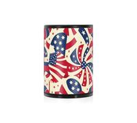 Giocattolo Mulino a vento 4 luglio Giorno dell'Indipendenza Posacenere Decorativo Patio Per Sigarette con coperchio a prova di odore In Acciaio Inox Portatile Senza Fumo Coperto Posacenere Con