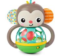, Giocattolo Multisensoriale Musicale Luminoso Con Sonaglio Grab & Giggle Monkey