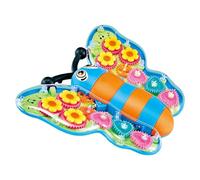 Giocattolo musicale a farfalla, Giocattolo a farfalla per bambini, Giocattolo per bambini con suono della farfalla, Giocattolo elettrico trasparente con suono leggero, giocattolo per bambini