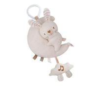 Giocattolo musicale in peluche per neonati con sonaglio in cotone organico culla mobile per apprendimento precoce e viaggio Comfort letto musicale mobile per lo sviluppo precoce