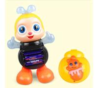 Giocattolo Musicale interattivo a Forma di Ape con e Movimento di Danza - Ape Luminosa elettrica per Bambini e Bambini, Regalo per Sala Giochi di apprendimento Pre