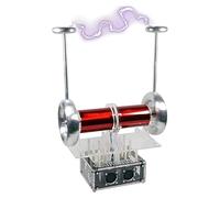 Giocattolo musicale Tesla Coil Desktop, SSTC bipolare con interfaccia audio da 3,5 mm, arco ultra lungo 30 cm per dimostrazioni didattiche
