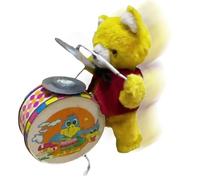 Giocattolo orologio di coniglio, tamburo coniglio che chiude giocattoli,Pelice giocattolo di orologio per animali - Modello di animale elettrico realistico per bambini di bambini di Pasqua Ragazze
