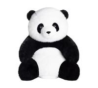Giocattolo Panda Plush - Peluche a forma di orso dei cartoni animati, animale da zoo per dormire realistico | Affascinante compagno di comfort emotivo, ideale per il gioco di storie, decorazione d