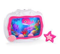 Giocattolo per acquario per bambini, giocattolo musicale per culla, animale marino sensoriale, succhietto per neonati da 0 a 6 mesi, macchina del suono con suono leggero e lenitivo per culla e