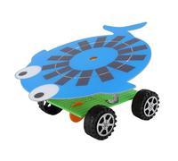 Giocattolo per auto ad energia solare Conversione efficiente dell'energia Esperimento di scienze educative Materiale ABS sicuro Mini auto per bambini Scuola per uso domestico