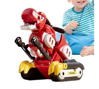 Giocattolo per auto Dinosauro trasformabile per Collisione - Modello di Serbatoio Educativo - Giocattoli Robot Convertibile,Per Collezionisti Casa Prescolare Ragazze Dettaglio per Festa di Compleanno