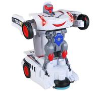 Giocattolo Per Auto Robot Con Deformazione Rotante A 360° | Giocattolo Per Auto Robot Multifunzionale Con Musica Leggera A Led | Politiche Giocattoli Trasformanti Creativi Per Compleanno Natale Capoda