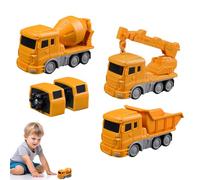 Giocattolo per auto robotica - Veicolo di trasformazione magnetico per bambini | Giocattolo per auto ingegneria con gioco di montaggio | BUISTION Robot Toy per | Veicolo da costruzione creativo per