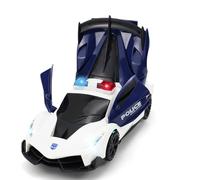 Giocattolo per auto trasformabile | Modello di auto con luce e musica | Veicolo giocattolo a deriva e rotazione - per 3 anni e più Gioco interno ed esterno Regalo di compleanno Natale Soggiorno Camera