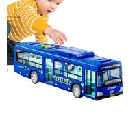 Giocattolo per autobus urbano - Autobus simulato per bambini, Autbus diligenze cittadine educative, Veicoli da gioco a batteria Giocattolo con musica e luce, Porte apribili peer feste, Grande giocatto