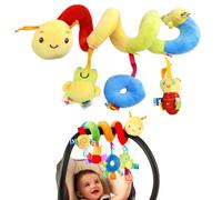 Giocattolo per bambini, a spirale di attività, per passeggino, a spirale, giocattolo da appendere, giocattolo per bambini, giocattolo di peluche per bambini da 1 2 3 4 5 6 mesi