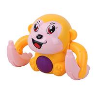 Giocattolo per bambini, alimentato da 3 batterie AAA inodore Materiale ABS Modello animale Giocattolo, controllo del suono non tossico e innocuo per bambini maschi(yellow)