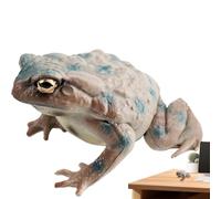 - Giocattolo per bambini, giocattolo per rospo, figura realistica rana bue, rane giocattolo per bambini - simpatici personaggi da collezione in miniatura, modello animale, giocattolo per la scuola a