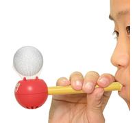 Giocattolo per bambini soffiatore di palla, palle di tubo di soffiaggio galleggianti - Giocattoli soffianti di equilibrio nostalgico, tubi a sfera, giocattolo aereo - Giocattoli sensoriali per bambini