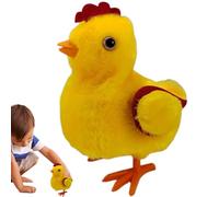 Giocattolo per bambole di pollo, pollo interattivo, giocattolo da corsa elettronico con rumori, peluche animato educativo per bambini e bambini piccoli, regalo per trasloco per ragazze e bambini