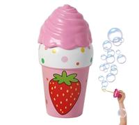 Giocattolo per bolle di sapone per bambini piccoli - divertimento a prova di perdite con una bacchetta per bolle di sapone per bambini - per viaggi e in viaggio, feste in giardino 1 ai 3 anni in