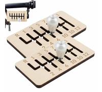 Giocattolo per cambio di bicicletta - finto cambio a bastone montato sul manubrio con "ingranaggi" numerati R-13, realistica maniglia liscia per allenamento divertimento (2 pezzi)