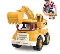 Giocattolo per camion da costruzione, robusto e multiuso, camion da | Veicoli giocattolo per bambini, sabbiera stabile per esterni, scavare, cortile, bambini, mini escavatore, camion sporco