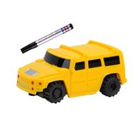 Giocattolo Per Camion Per Auto - Giocattolo STEM Interattivo 8,5 * 4,5 * 5 Cm | Auto Con Penna Induttiva | Segui Il Mini Veicolo Black Line | Veicolo Di Riconoscimento STRADALEs Con Sensore indus