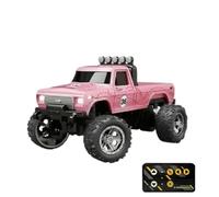 Giocattolo per camion telecomandato, camion telecomandati per ragazzi 1 da | Giocattolo per auto elettrica Mini camion elettrico RC per ragazzi ragazze bambini adulti gi Rosa Senza box rimorchio