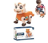 Giocattolo per camminare illuminato, giocattoli per animali, giocattoli elettrici per camminare per bambini, giocattolo per bambini, divertente mobile per compleanno