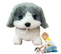 Giocattolo Per Cani Che Abbaia Per Bambini - Giocattoli Interattivi Per Cani Che Abbaiano, Cane Di Peluche Con Coda Che Abbaia E Scodinzola | Cucciolo Elettronico Interattivo