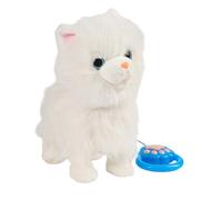 Giocattolo per cani che camminano - Peluche da 28 cm | Cucciolo interattivo alimentato a batteria per bambini, bambini e ragazze: lecca la lingua, muove la coda, rileva il tocco, canta, impara a