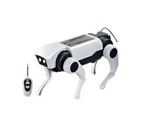 Giocattolo per cani con robot solare: animale domestico interattivo intelligente con intelligenza artificiale, compagno di gioco scientifico attraente, robotica intelligente pratica | Giocattolo