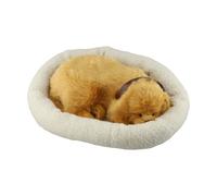 Giocattolo per cani di peluche realistico con movimento respiro delicato aggiung