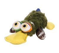 Giocattolo Per Cani Flamingo Dezy Anatra 18x28,5 Cm Verde Scuro Con Squeaker