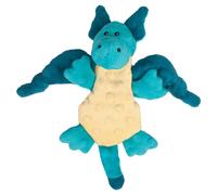 Giocattolo Per Cani Flamingo Peluche Drago Squeaker Per Cani Frusciante Turchese