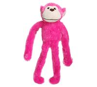 Giocattolo Per Cani Flamingo Scimmia Rosa 52x20x10 CM Con Squeaker Peluche