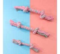 Giocattolo per cani in corda e osso, resistente al morso L,M,SColore unicoPoliestere