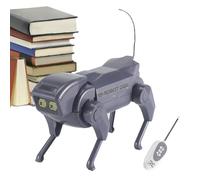 Giocattolo Per Cani Robot Telecomandato: Animale Domestico Robott Intelligente Che Cammina E Balla Con Funzione Di Spruzzo Dacqua | Durevole Mini Cane Robot Fai-da-te Per Bambini, Ragazzi, Ragazze E T