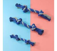 Giocattolo per cani Rope Bone, resistente e resistente al morso L,M,SColore unicoPoliestere